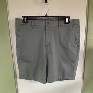 Banana Republic Men's Sage Green Flat Front Shorts